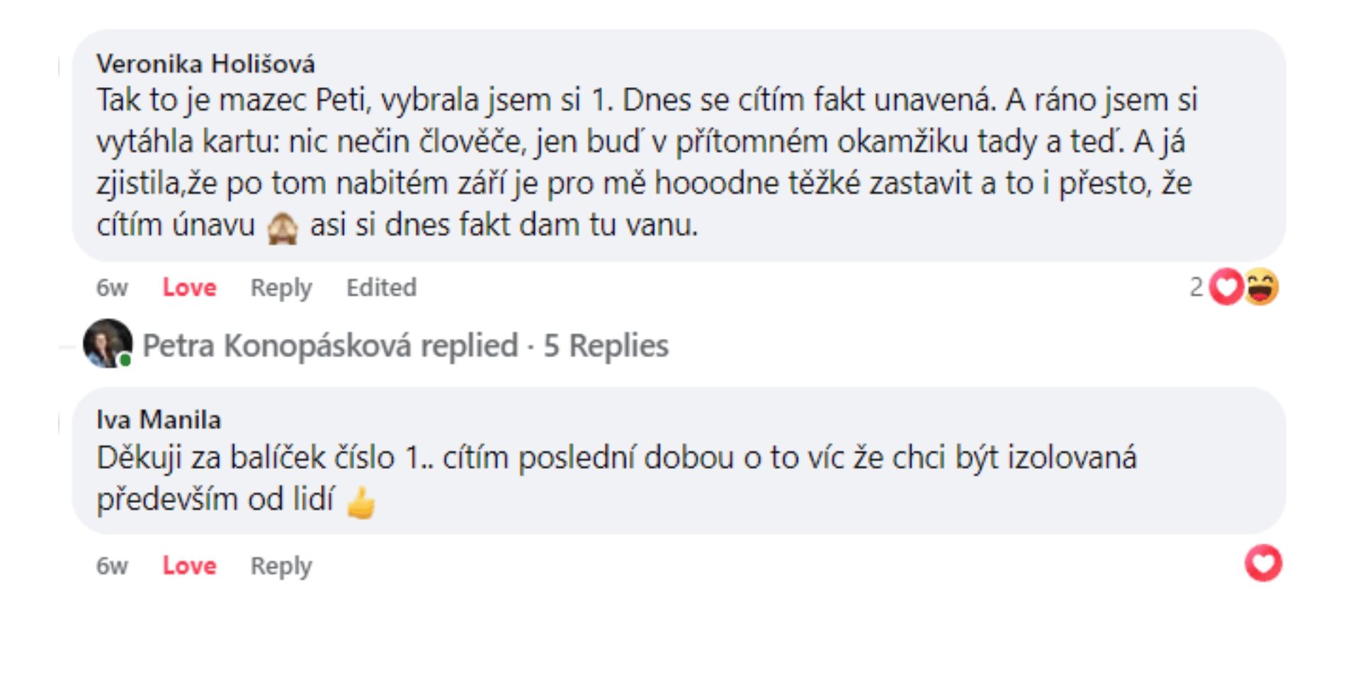 Reference na týdeník Tarotové středy 4